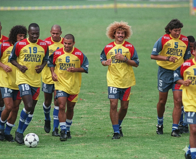 Camiseta Entrenamiento Retro Selección Colombia 2000 Versión Jugador y Fan - Calidad 1:1 | Velocity Savage