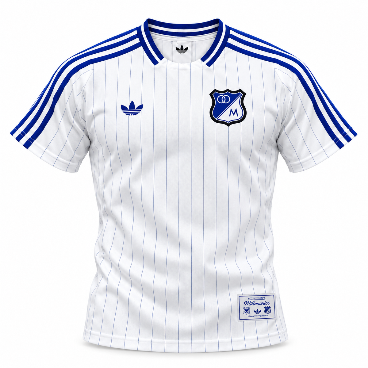 Camisa Icon Millonarios Branca - Velocity Savage