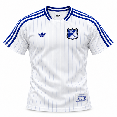 Camisa Icon Millonarios Branca - Velocity Savage