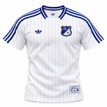 Camisa Icon Millonarios Branca - Velocity Savage