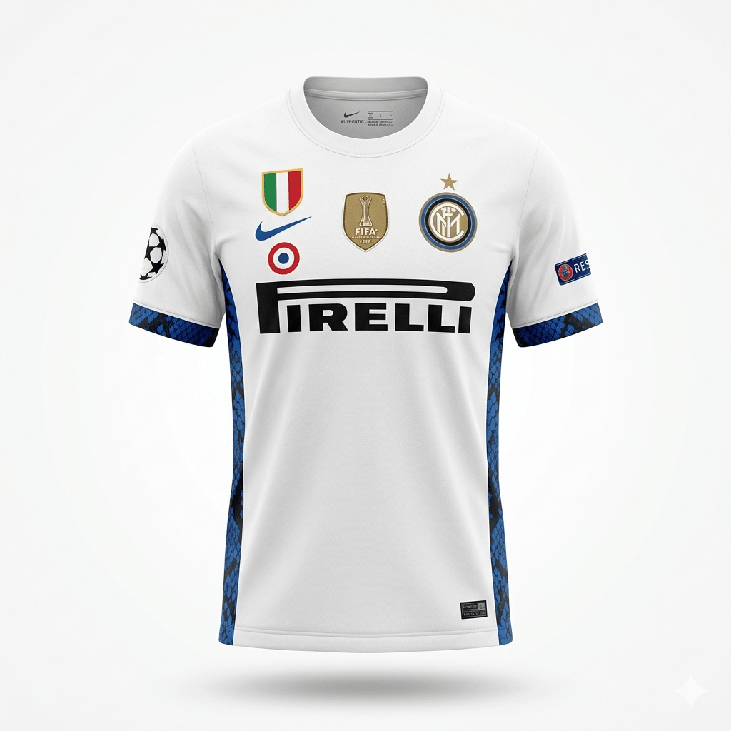 Camiseta Inter de Milan 2010/2011 Visitante Blanca Calidad 1:1 - tag5 | Velocity Savage Colombia