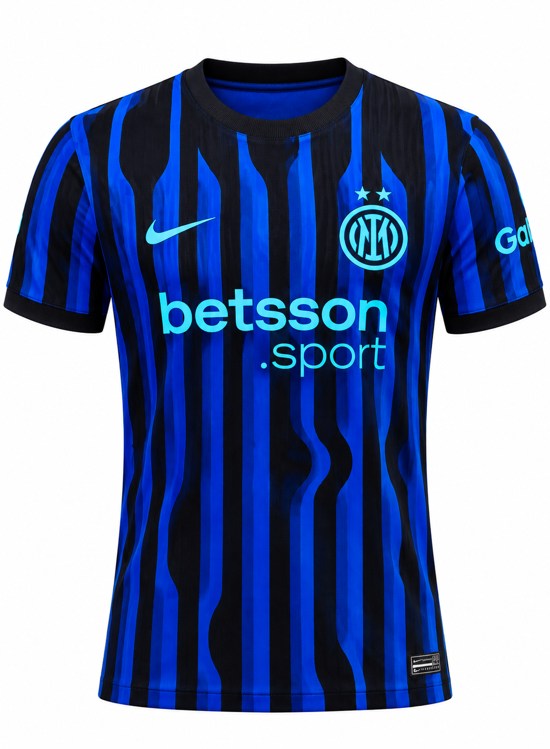 Camiseta Inter de Milan 2025/2026, foto de estudio en fondo blanco