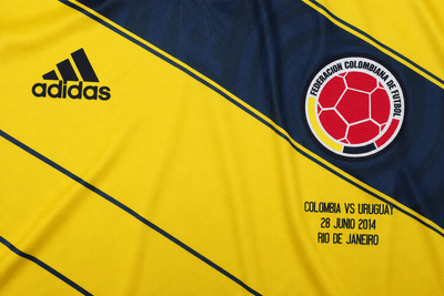 Camiseta James Rodriguez Colombia 2014 - Velocity Savage