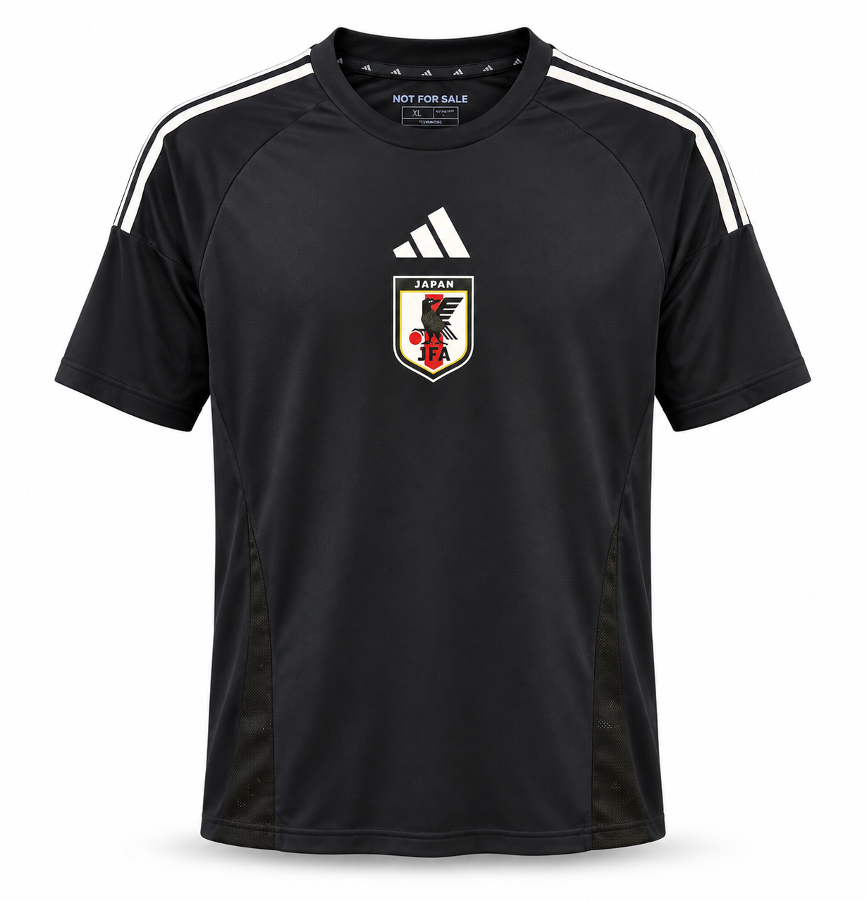 Japan Black Jersey with White Stripes, 1:1 Quality