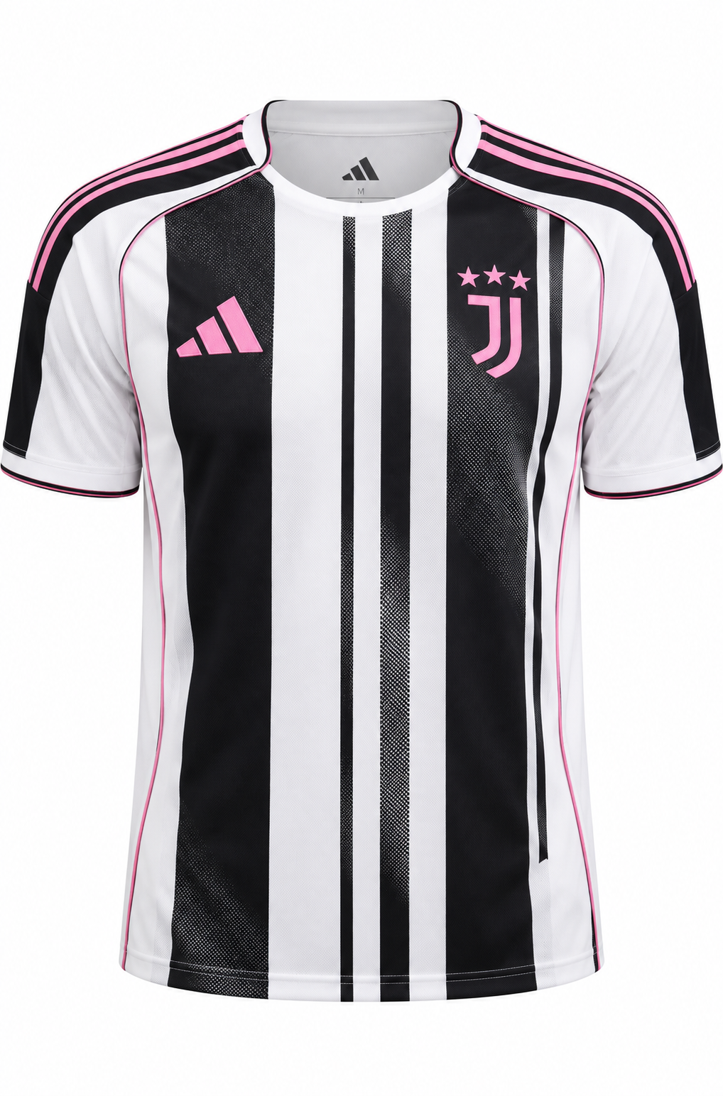 Camiseta Juventus 2025/2026, foto de estudio en fondo blanco
