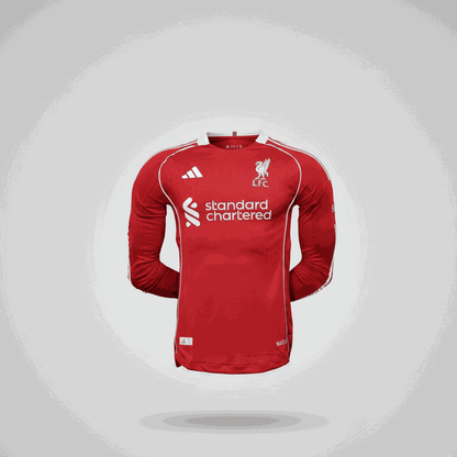 Camiseta Liverpool Manga Larga 2026 Adidas | Velocity Savage