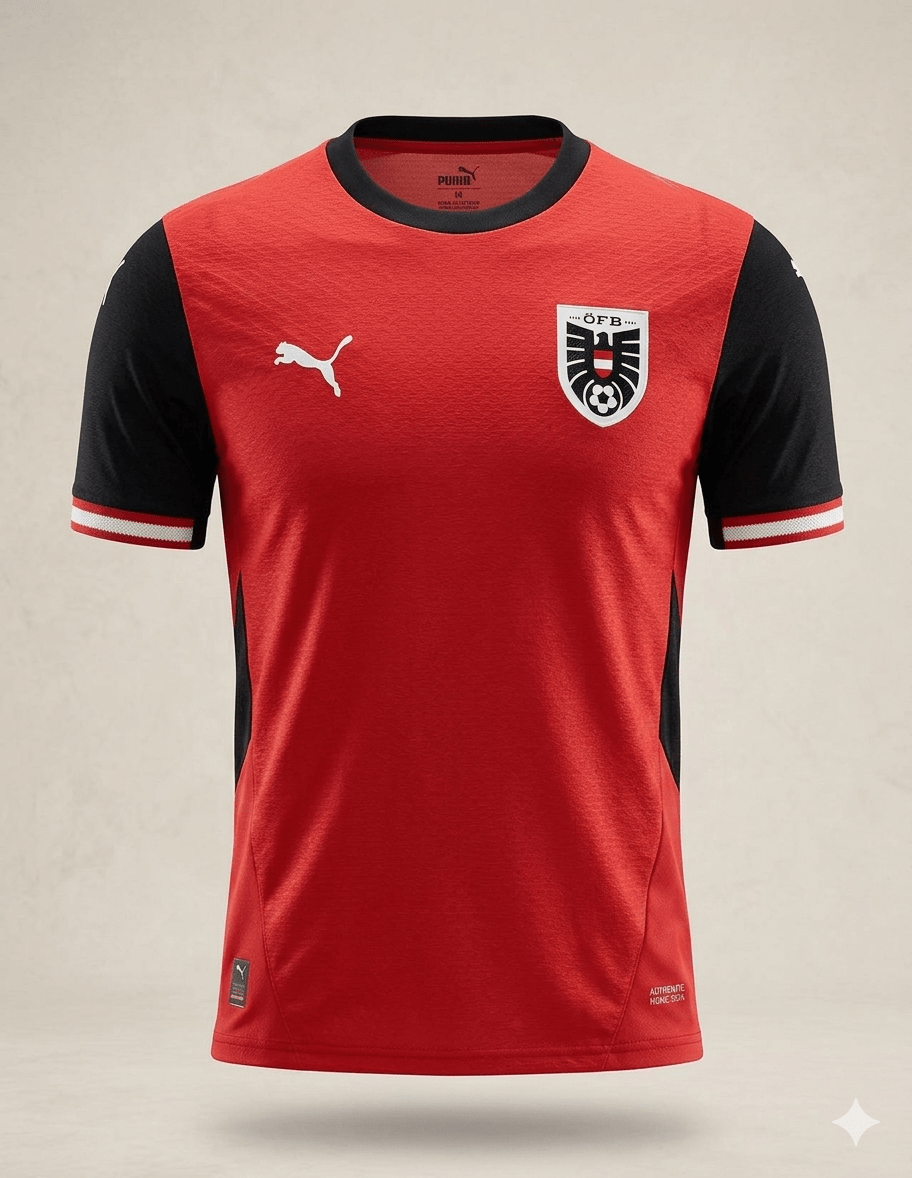 Camiseta Local Austria 2026 Calidad 1:1 - tag5 | Velocity Savage Colombia