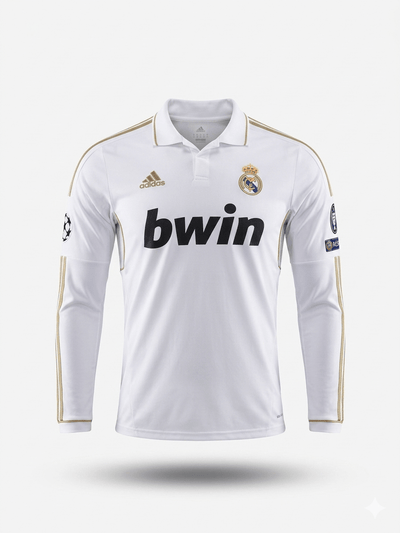 Camiseta Local Manga Larga Real Madrid 2011 Versión Jugador y Fan - Calidad 1:1 | Velocity Savage