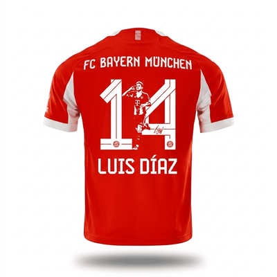 Camiseta Luis Diaz Bayer Munich Versión Jugador y Fan - Calidad 1:1 | Velocity Savage