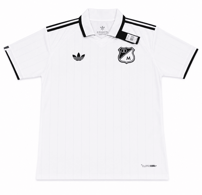 Camiseta Millonarios 2026 Adidas Originals blanca