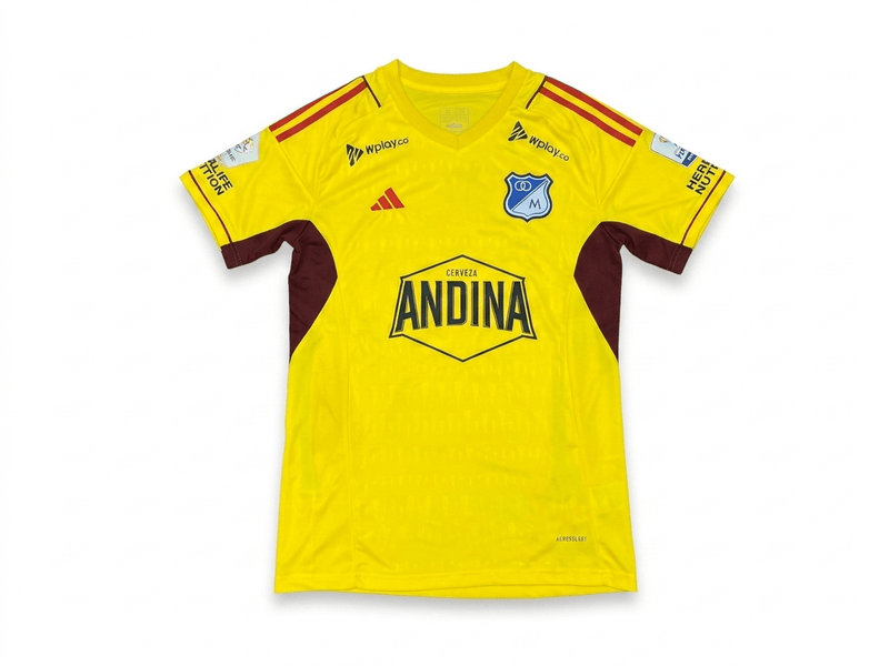 Camiseta Millonarios Amarilla 2023