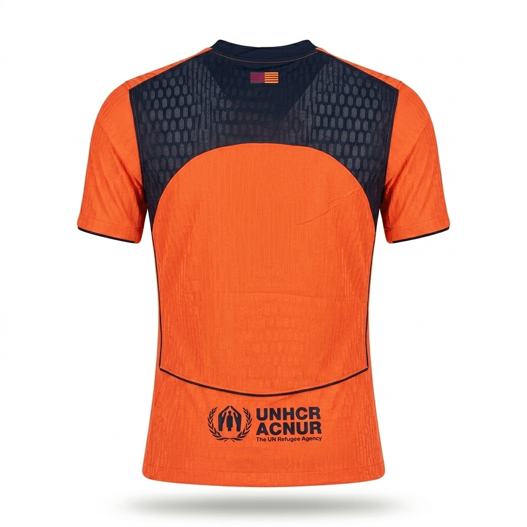 Camiseta Naranja FC Barcelona Versión Jugador y Fan - Calidad 1:1 | Velocity Savage