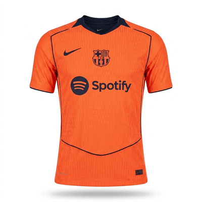 Camiseta Naranja FC Barcelona Versión Jugador y Fan - Calidad 1:1 | Velocity Savage