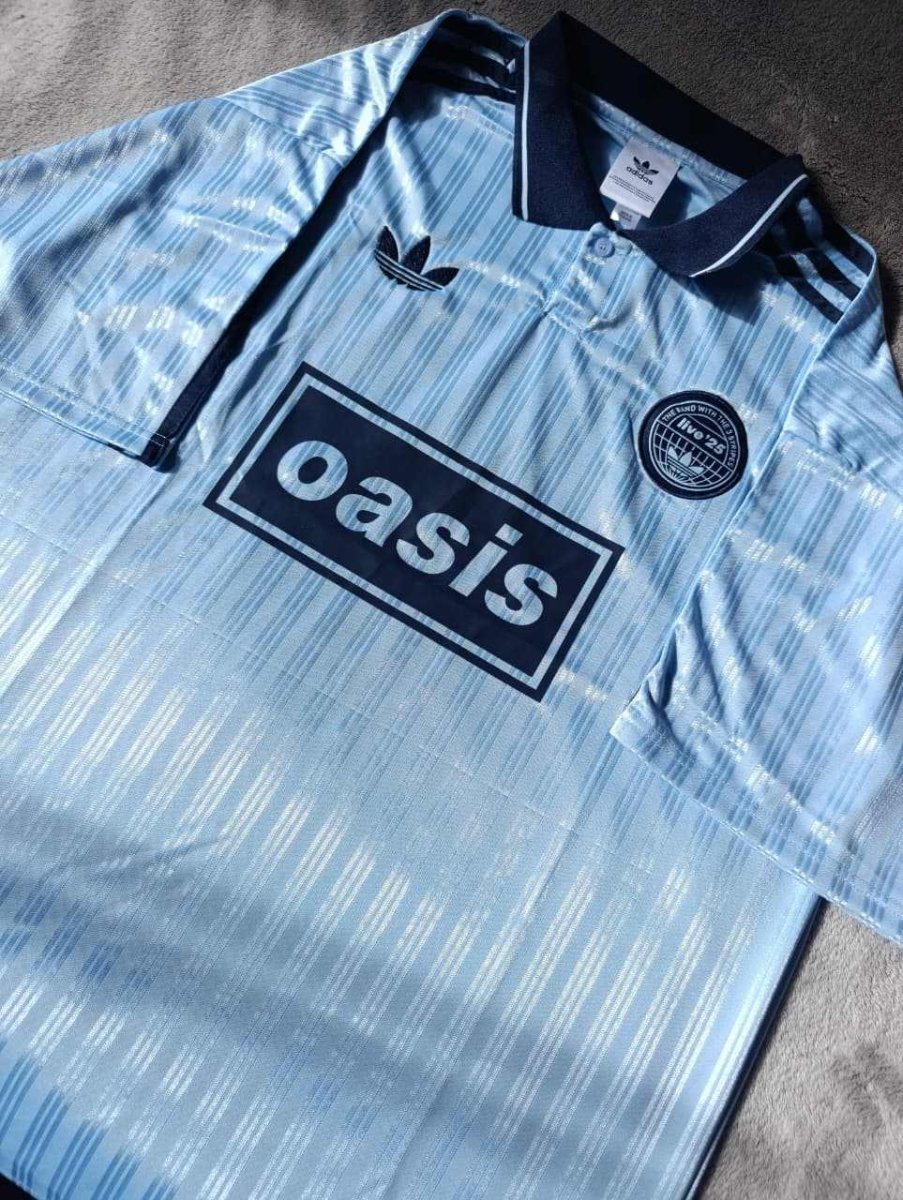 Camiseta Oasis X Adidas Tour 3 Rayas | Velocity Savage