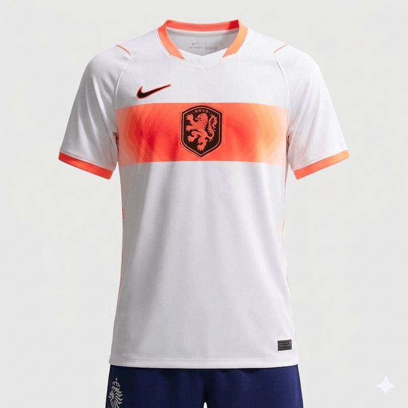 Camiseta Países Bajos Visitante 2026