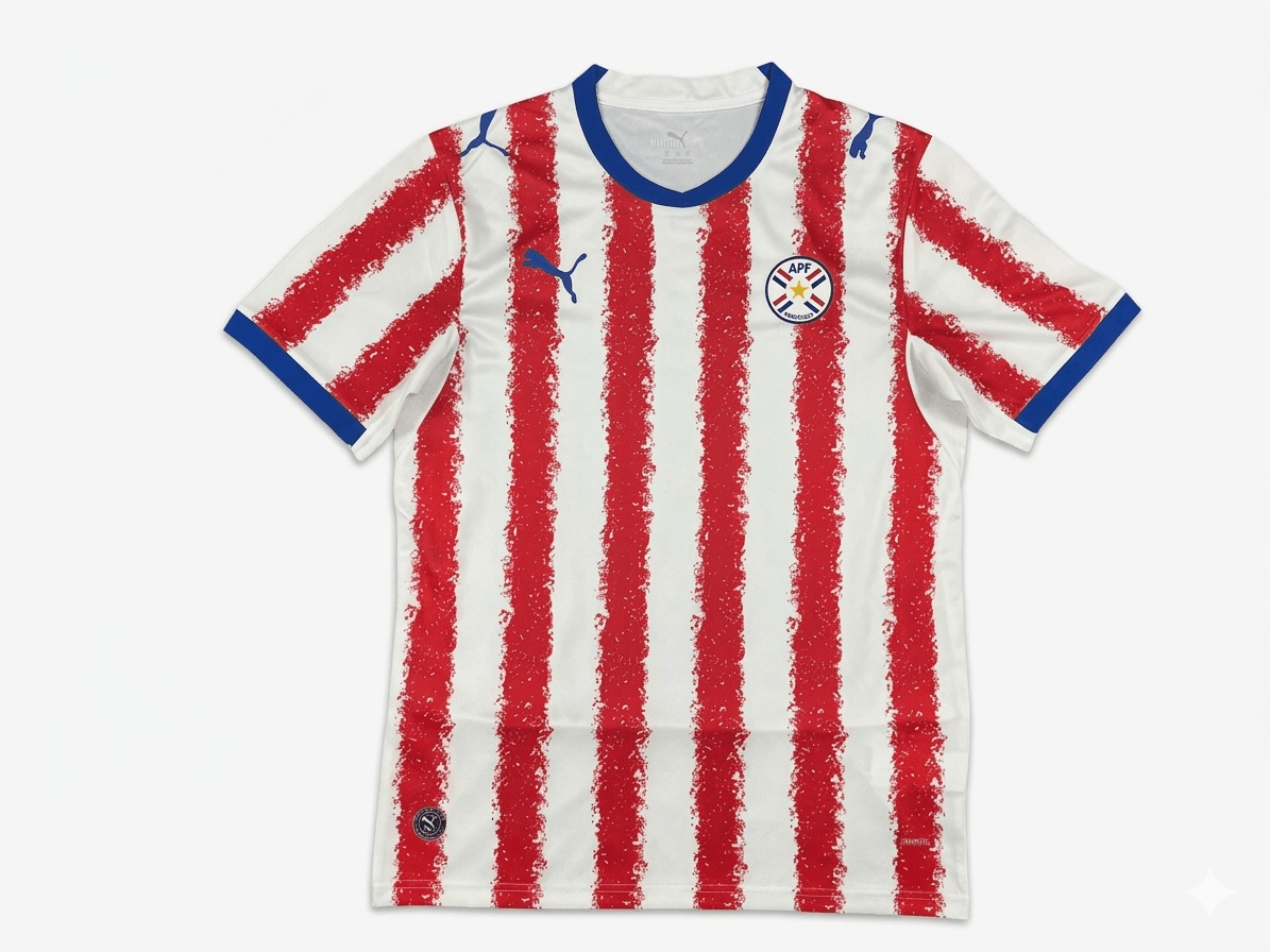 Camiseta Paraguay 2026 Calidad 1:1 - tag5 | Velocity Savage Colombia