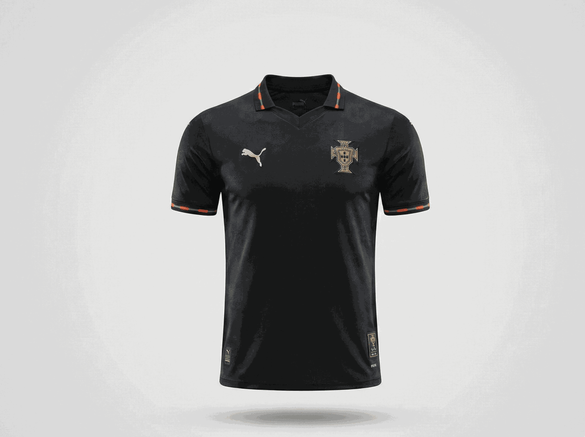 Camiseta Portugal Pantera Negra | Velocity Savage