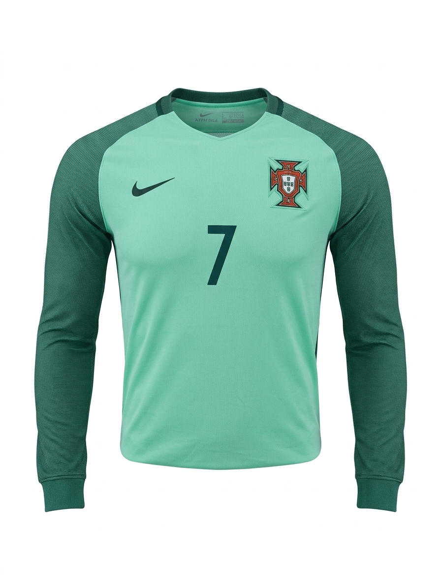 Camiseta Portugal Visitante 2016 Verde Versión Jugador y Fan - Calidad 1:1 | Velocity Savage