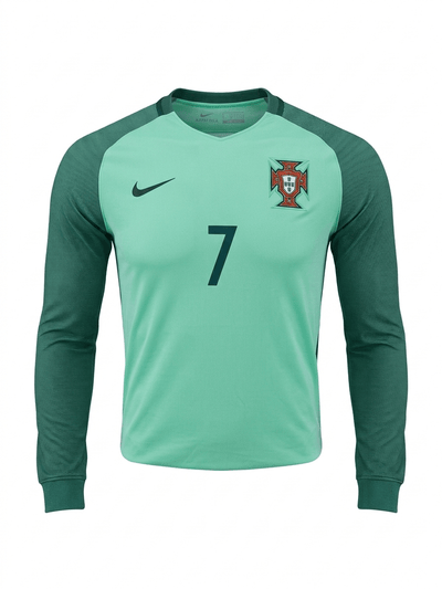 Camiseta Portugal Visitante 2016 Verde Versión Jugador y Fan - Calidad 1:1 | Velocity Savage