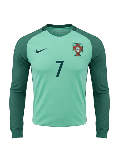 Camiseta Portugal Visitante 2016 Verde Versión Jugador y Fan - Calidad 1:1 | Velocity Savage
