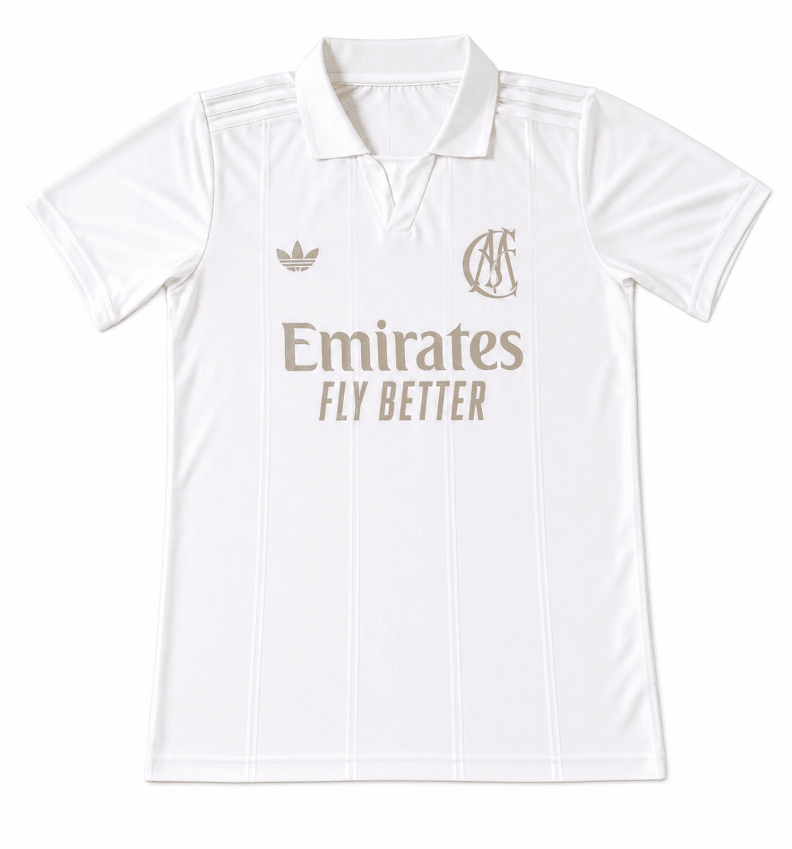 Camiseta Real Madrid 125 años edición especial con escudo termosellado