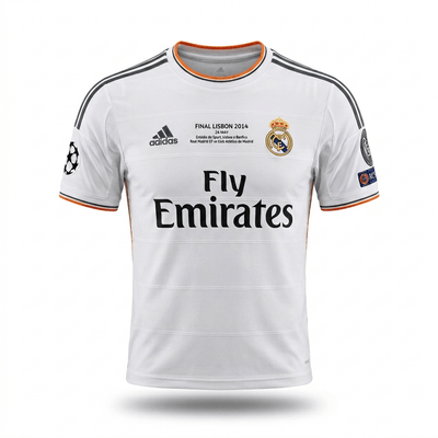 Camiseta Real Madrid Retro 2014 Versión Jugador y Fan - Calidad 1:1 | Velocity Savage