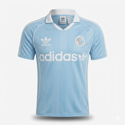 Camiseta Retro Adidas Originals Azul Claro Calidad 1:1 Velocity Savage