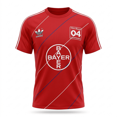 Camiseta Retro Bayer Leverkusen 1987 - 88 Local Calidad 1:1 - tag5 | Velocity Savage Colombia