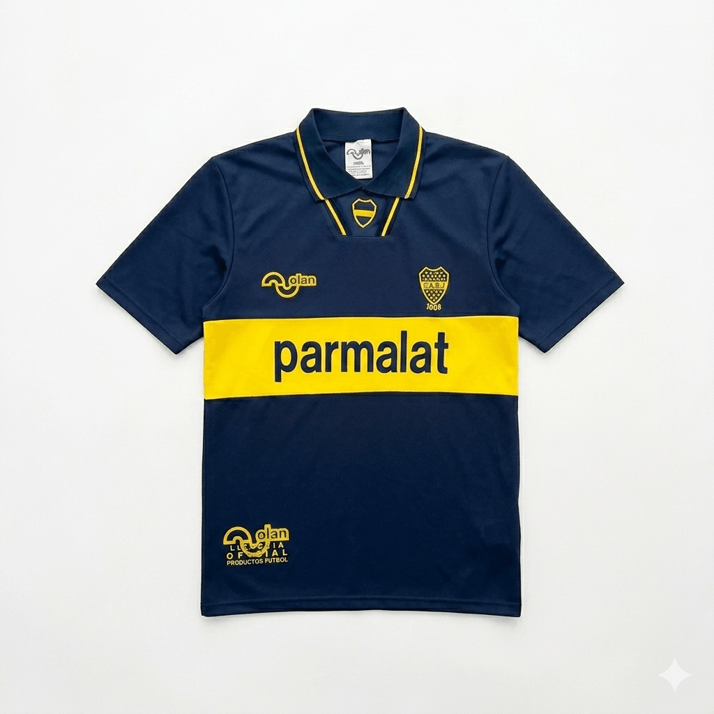 Camiseta Retro Boca Juniors 1994/95 Versión Jugador y Fan - Calidad 1:1 | Velocity Savage
