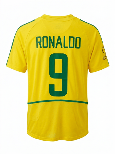 Camiseta Retro Brasil Ronaldo 2002 Calidad 1:1 Velocity Savage