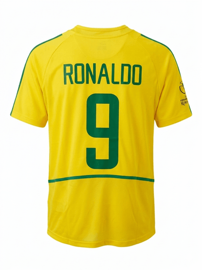 Camiseta Retro Brasil Ronaldo 2002 Calidad 1:1 Velocity Savage