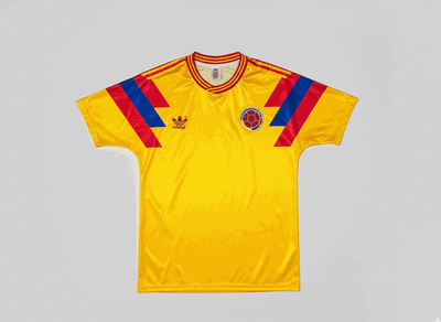 Camiseta Retro Colombia 1990 | Velocity Savage