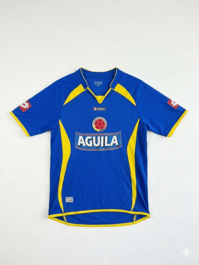 Camiseta Retro Colombia 2007 Visitante Azul Versión Jugador y Fan - Calidad 1:1 | Velocity Savage