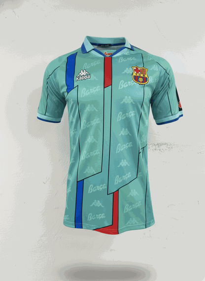 Camisa retrô FC Barcelona Temporada 1996 - 1997 | Velocity Savage