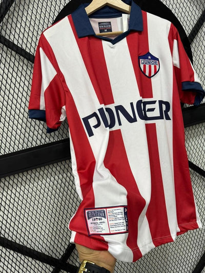 Camiseta Retro Junior de Barranquilla Rinic 1977 Versión Jugador y Fan - Calidad 1:1 | Velocity Savage