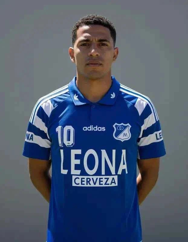 Camiseta Retro Leona Millonarios FC 1996