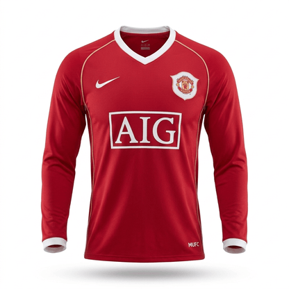 Camiseta Retro Manchester United 2007 Versión Jugador y Fan - Calidad 1:1 | Velocity Savage