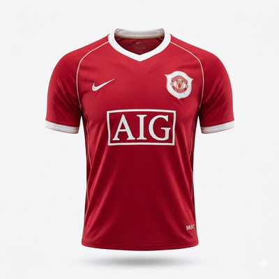 Camiseta Retro Manchester United 2007 Versión Jugador y Fan - Calidad 1:1 | Velocity Savage