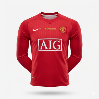 Camiseta Retro Manchester United 2008 Versión Jugador y Fan - Calidad 1:1 | Velocity Savage