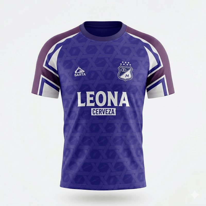 Camiseta Retro Millonarios Leona 1997