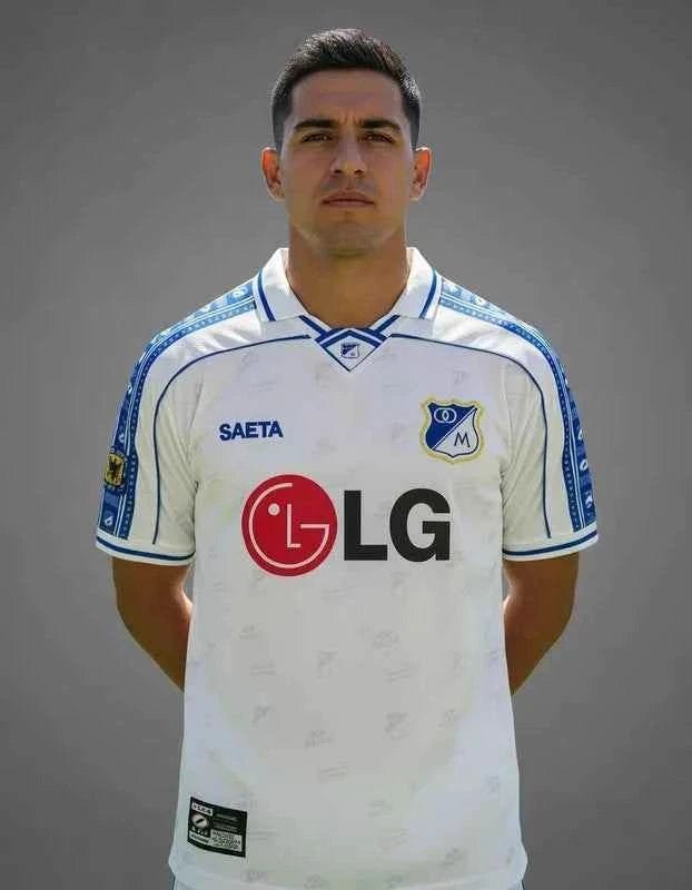 Camiseta Retro Millonarios LG 2000 | Velocity Savage