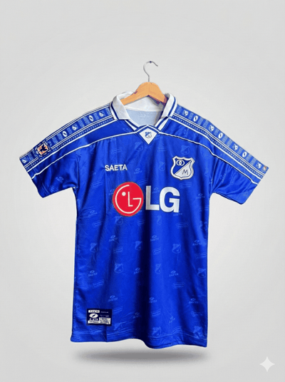 Camiseta Retro Millonarios LG 2000 | Velocity Savage