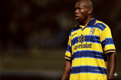 Camiseta Retro Parma Tino Asprilla | Velocity Savage