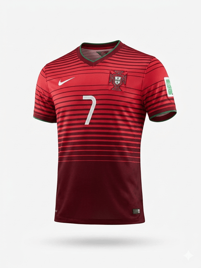 Camiseta Retro Portugal 2014 CR7 Versión Jugador y Fan - Calidad 1:1 | Velocity Savage