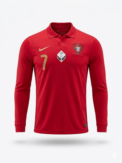 Camiseta Retro Portugal 2016 CR7 Versión Jugador y Fan - Calidad 1:1 | Velocity Savage