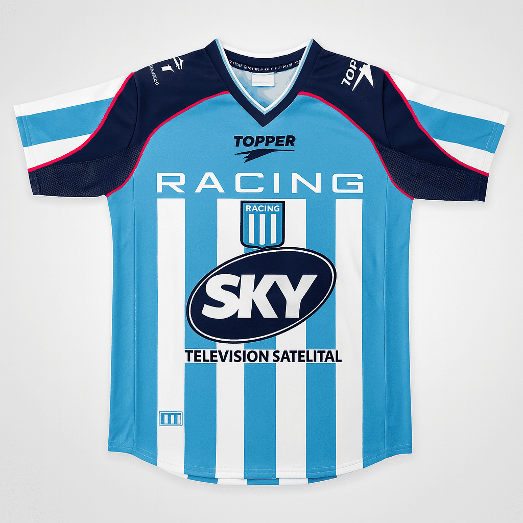 Camiseta Retro Racing Avellaneda 2001 | Velocity Savage