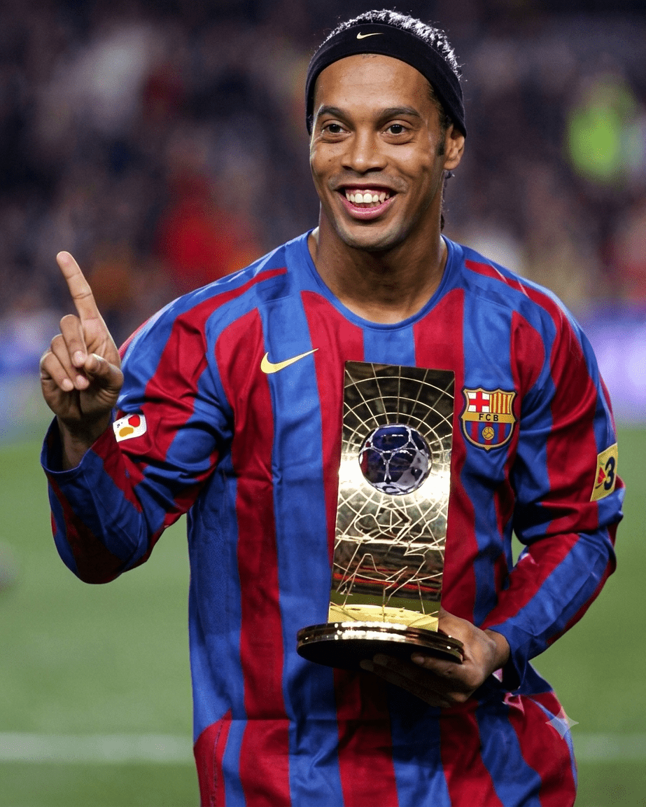 Camiseta Retro Ronaldinho Barcelona 2006 Calidad 1:1 Velocity Savage