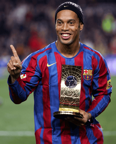 Camiseta Retro Ronaldinho Barcelona 2006 Calidad 1:1 Velocity Savage
