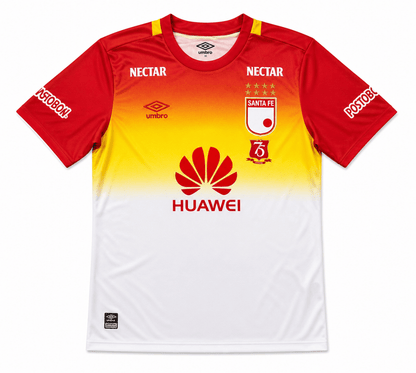 Camiseta Santa Fe Retro 2016 Umbro visitante 75 años