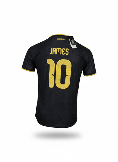 Camiseta Selección Colombia 2026 Tipo Fan Negra | Velocity Savage